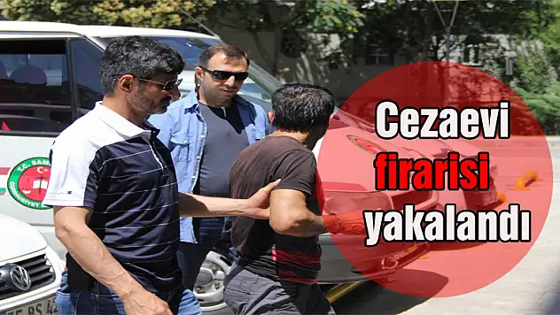Cezaevi firarisi yakalandı