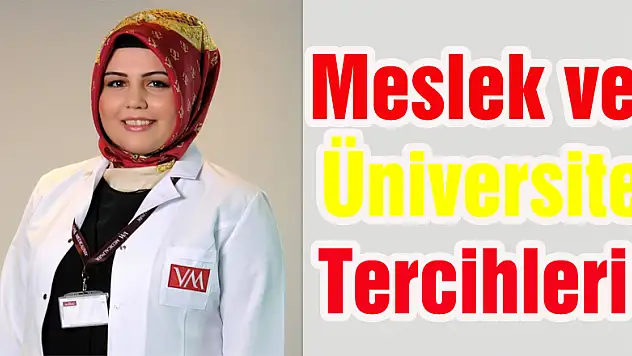Meslek ve üniversite tercihleri