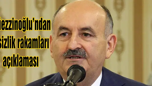 Müezzinoğlu'ndan işsizlik rakamları açıklaması