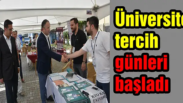 Üniversite tercih günleri başladı