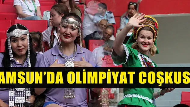Samsun'da olimpiyat coşkusu