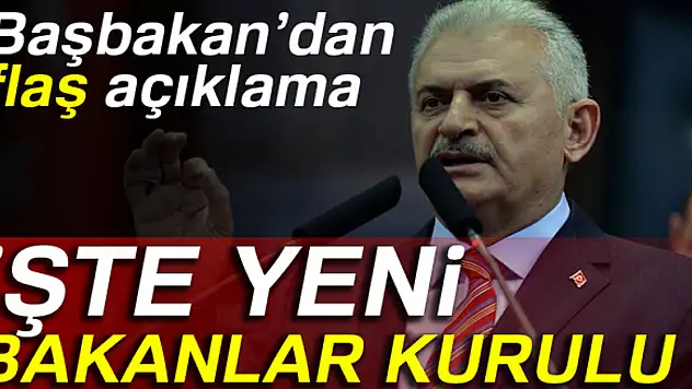 İşte yeni Bakanlar Kurulu