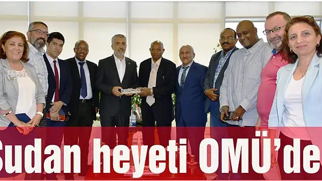 Sudan heyeti OMÜ'de
