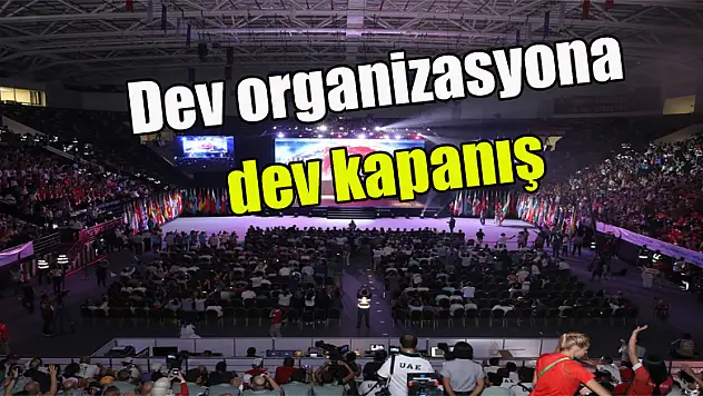 Dev organizasyona dev kapanış