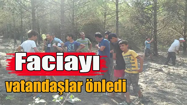 Faciayı vatandaşlar önledi