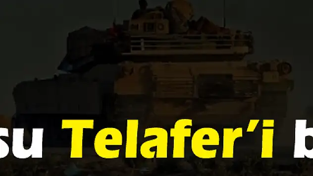 Irak ordusu Telafer'i bombaladı