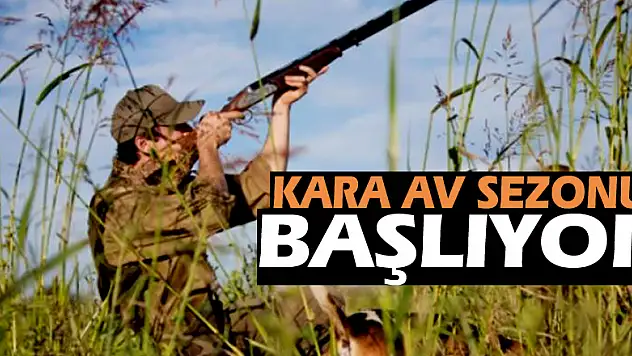 Kara av sezonu başlıyor