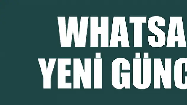 WhatsApp'tan yeni güncelleme! Ücretli olacak