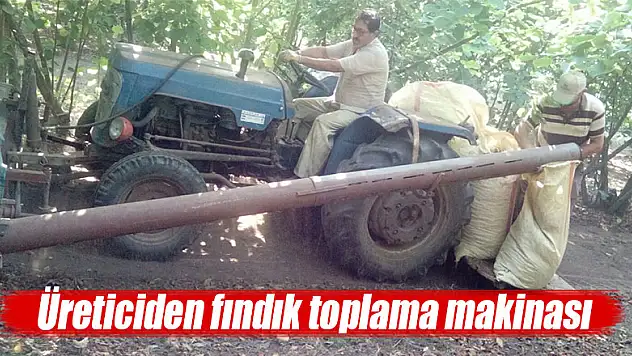 Üreticiden fındık toplama makinası