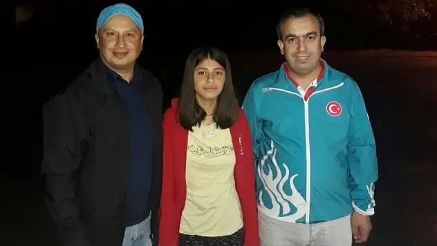 Genç sporcudan madalya sözü