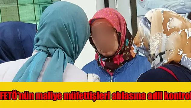  FETÖ'nün maliye müfettişleri ablasına adli kontrol