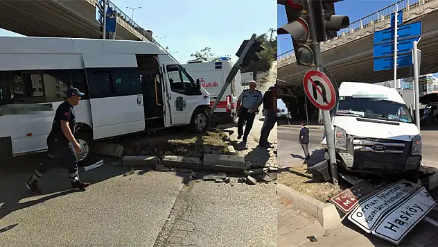 Samsun'da trafik kazası: 13 yaralı