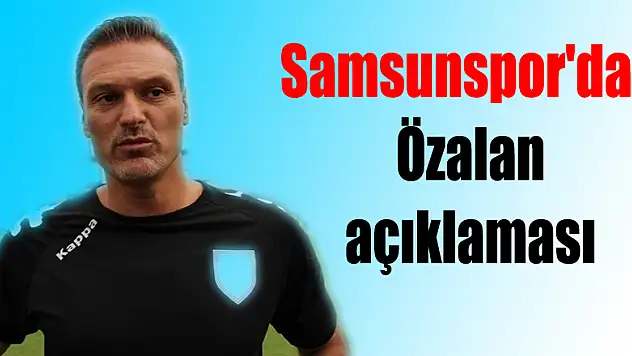 Samsunspor'dan Alpay Özalan açıklaması