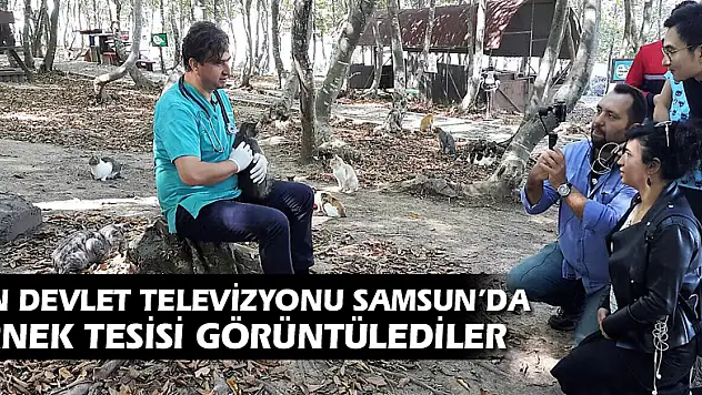 ÇİN DEVLET TELEVİZYONU SAMSUN'DA  ÖRNEK TESİSİ GÖRÜNTÜLEDİLER