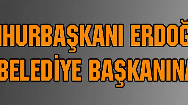 Cumhurbaşkanı Erdoğan, Çanakkale Belediye Başkanına sert çıktı