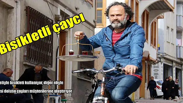 Bisikletli çaycı