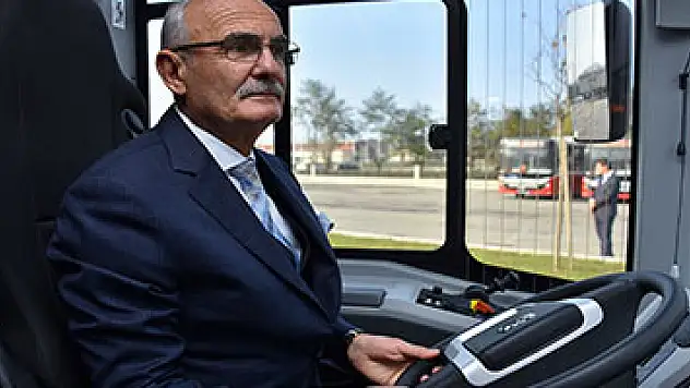 70 yeni otobüs Samsun halkının hizmetinde