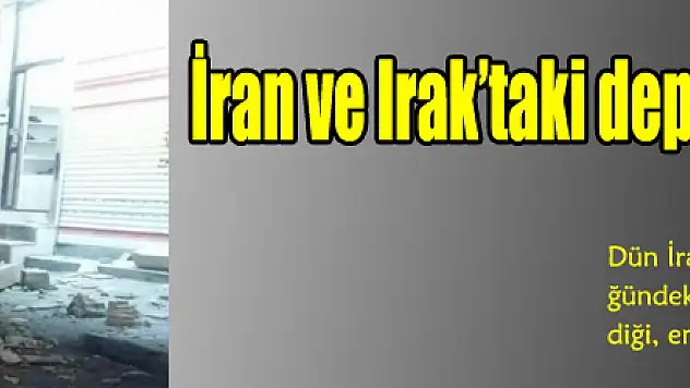 İran ve Irak'taki depremde bilanço artıyor