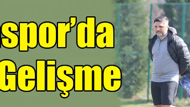 Çarşambaspor'da Beklenen Gelişme