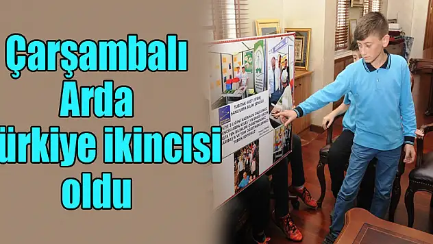 Çarşambalı Arda Türkiye ikincisi oldu