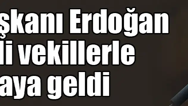 Cumhurbaşkanı Erdoğan AK Partili vekillerle bir araya geldi