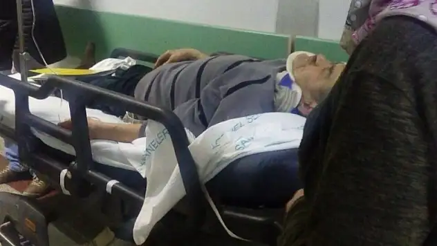 Otomobilin çarptığı yaya yaralandı