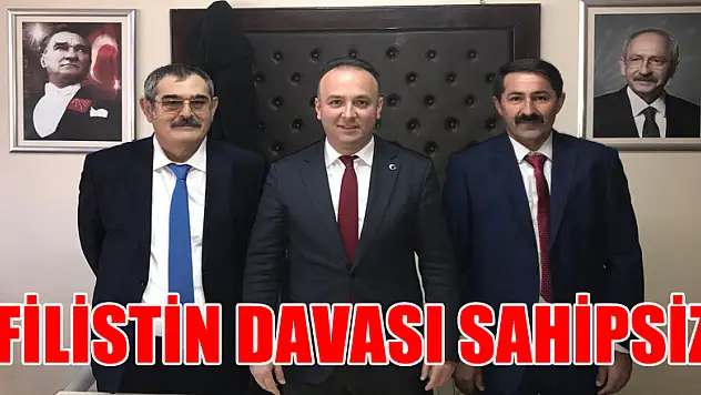 AKCAGÖZ: 'FİLİSTİN DAVASI SAHİPSİZ'