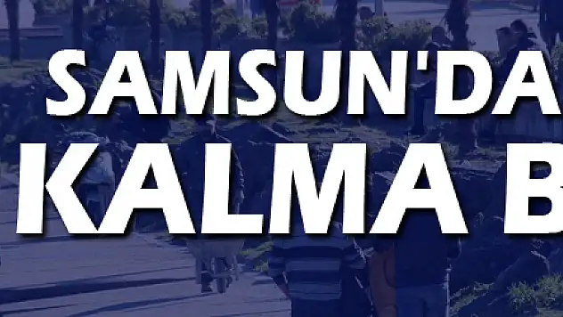Samsun'da yazdan kalma bir gün