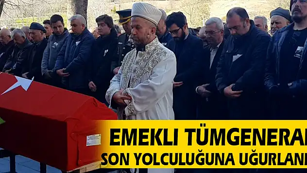 Emekli Tümgeneral Kudret Cengiz son yolculuğuna uğurlandı