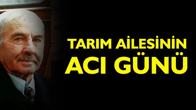 Tarım ailesinin acı günü