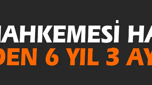 Vergi mahkemesi hakimine FETÖ'den 6 yıl 3 ay hapis