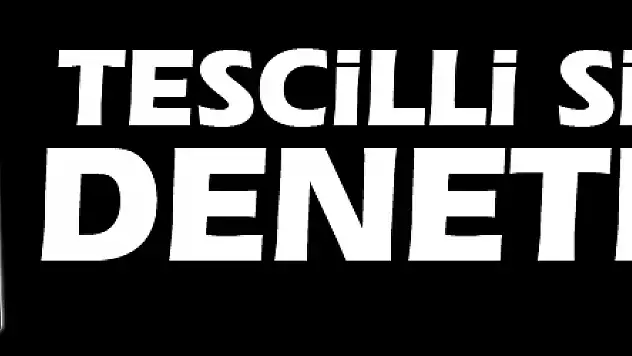 Tescilli simitler denetlendi