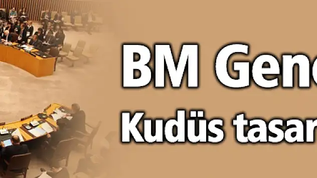 BM Genel Kurulu Kudüs tasarısını kabul etti