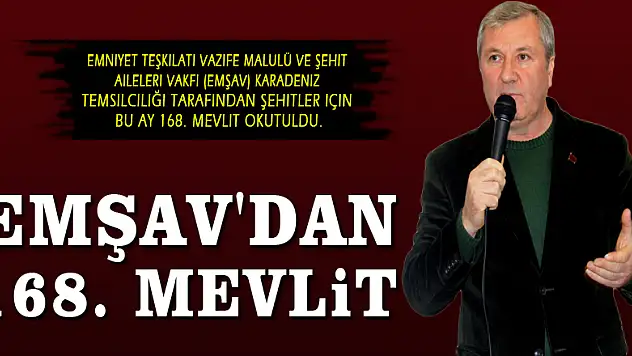 EMŞAV'dan 168. mevlit