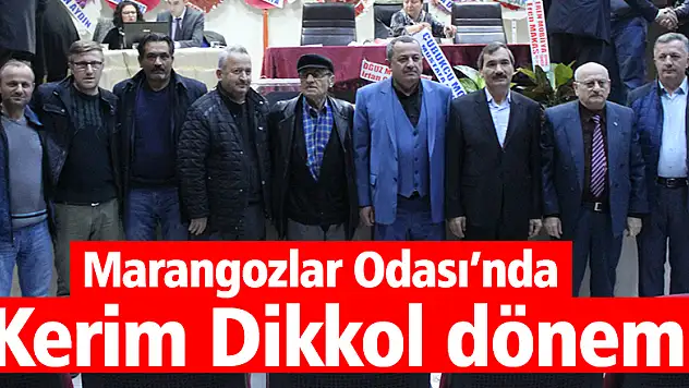 Marangozlar Odası'nda Kerim Dikkol dönemi