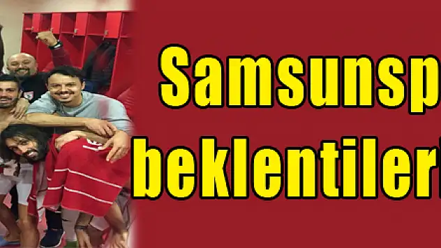 Samsunspor ilk yarıda beklentileri karşılamadı