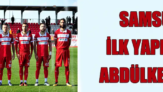 Samsunpor'da ilk yaprak dökümü Abdülkerim Bardakçı
