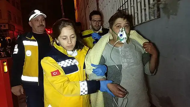 Samsun'da yangın paniği: 3 kişi hastanelik oldu