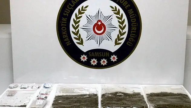 Samsun'da uyuşturucu operasyonu