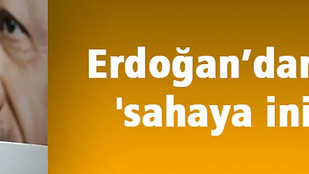 Erdoğan'dan partililere 'sahaya inin' talimatı