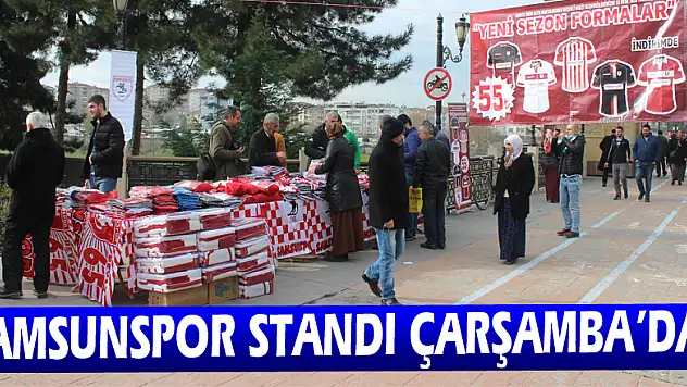 Samsunspor Standı Çarşamba'da!