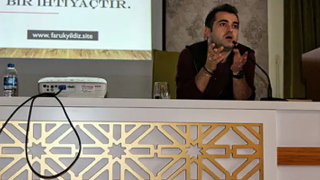 Faruk Yıldız: 'Bir cümle hayatınızı değiştirebilir, o cümleyi bulmak için okuyun'