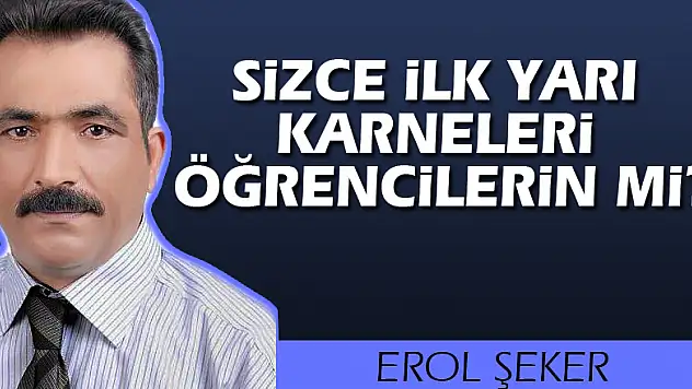 Sizce ilk yarı karneleri Öğrencilerin mi?