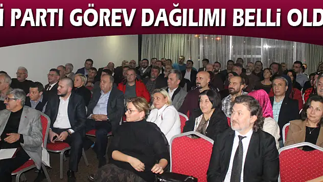 İYİ Parti görev dağılımı belli oldu