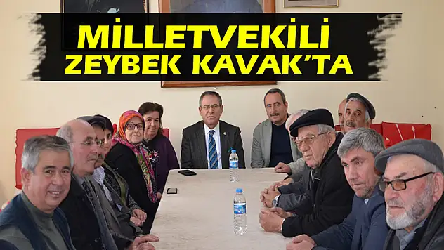 MİLLETVEKİLİ ZEYBEK KAVAK'TA