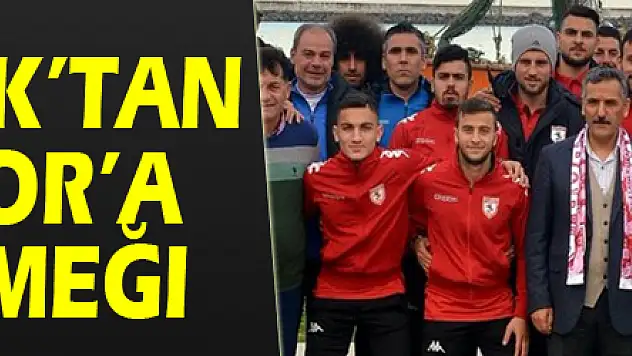 Vali Kaymak'tan Samsunspor'a moral yemeği