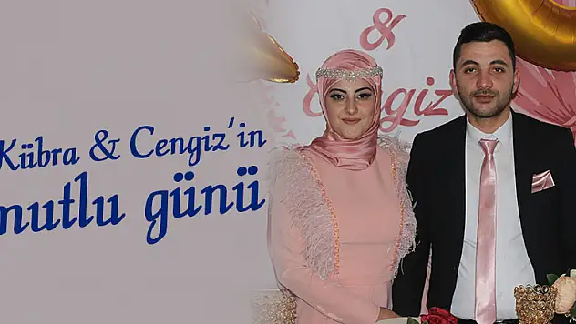 Kübra & Cengiz'in mutlu günü