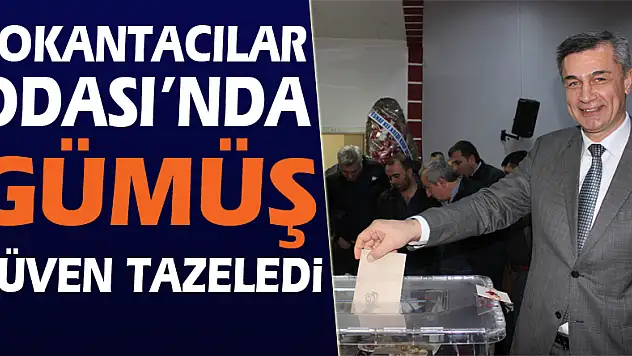 Lokantacılar Odası'nda Gümüş güven tazeledi