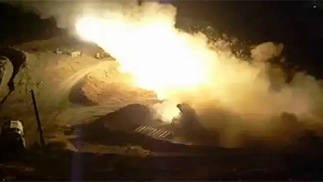 YPG hedefleri roketatarlarla vuruldu