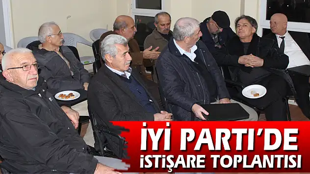 İYİ Parti'de istişare toplantısı